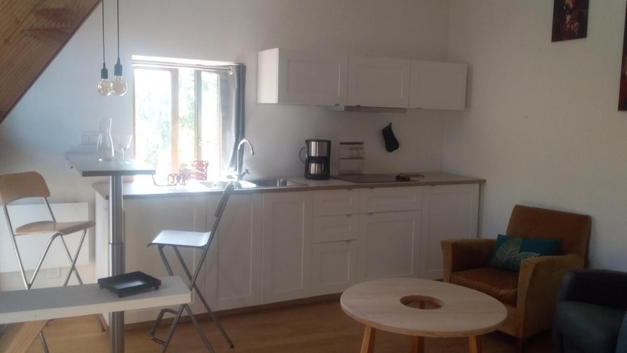 Studio Eco-Neuf - Terrasse Et Entree Independantes Apartment Saint-Babel Luaran gambar